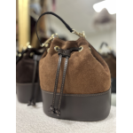 Sac en cuir et daim – fabrication italienne | Melle Jeanne