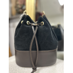 Sac en cuir et daim – fabrication italienne | Melle Jeanne