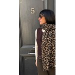 Écharpe Longue Léopard Femme – Accessoire Doux et Tendance – Collection Sweet November