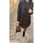 Robe Pull Léopard Femme – Taille Unique 36 à 42 – Collection Sweet November