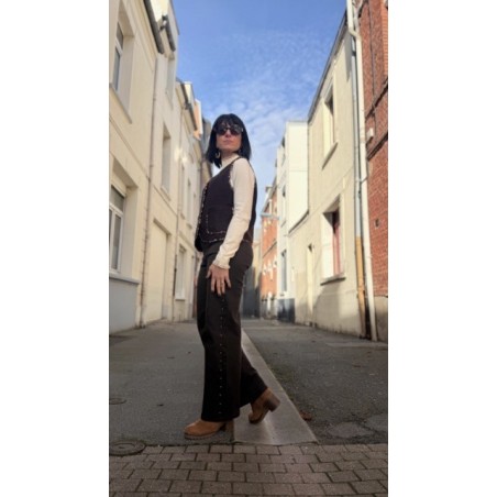 Bottines camel en daim – semelle contrastante | Melle Jeanne