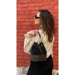 Sac en cuir et daim – fabrication italienne | Melle Jeanne