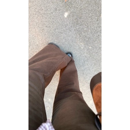 Jean large marron taille haute – Style Plus | Confort & style