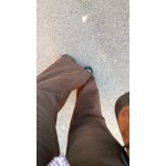 Jean large marron taille haute – Style Plus | Confort & style