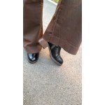 Jean large marron taille haute – Style Plus | Confort & style