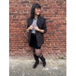 Blazer Noir à Strass – S/M ou M/L