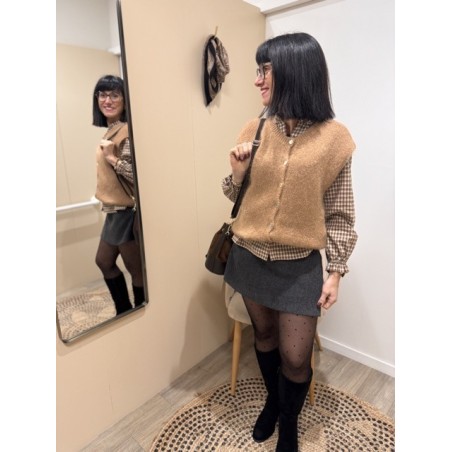 Jupe-Short Grise – XS à L