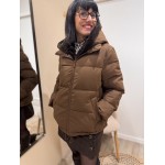 Doudoune courte à capuche avec fourrure - Chaude & Stylée | Boutique Melle Jeanne - arras