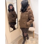 Doudoune courte à capuche avec fourrure - Chaude & Stylée | Boutique Melle Jeanne - arras