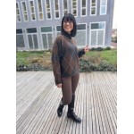 Pull Jacquard Col Montant – Maille Hiver | Boutique ARRAS