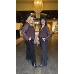 Chemise Fluide Bordeaux à Pois Noirs – Col V & Manches Transparentes – Style Plus