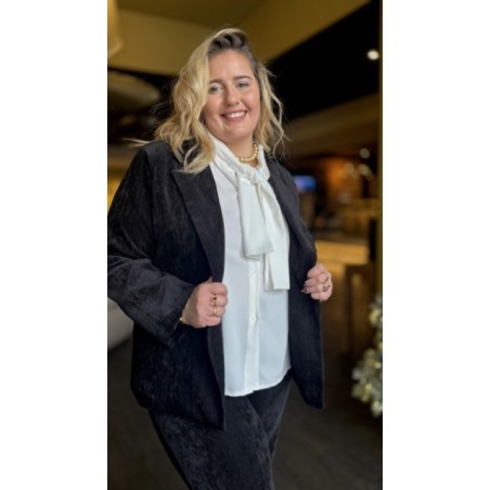 Veste de Tailleur Velours – Style Plus – Taille Unique 42/44 à 50