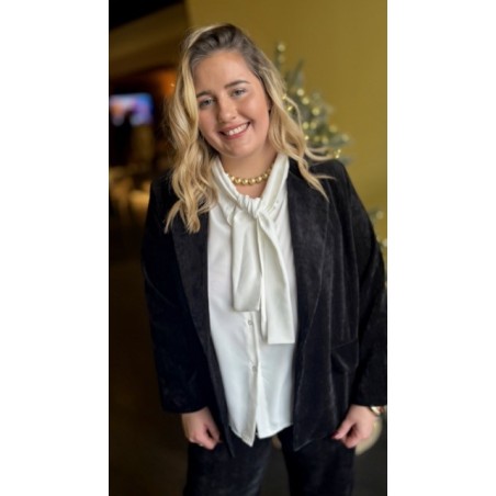 Veste de Tailleur Velours – Style Plus – Taille Unique 42/44 à 50