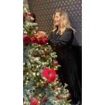 Cette robe Style Plus combine sophistication et confort grâce à son haut façon veste de tailleur et son bas fluide plissé. Le ha