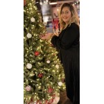 Cette robe Style Plus combine sophistication et confort grâce à son haut façon veste de tailleur et son bas fluide plissé. Le ha