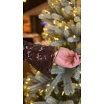 Blouse en dentelle marron col V | Melle Jeanne