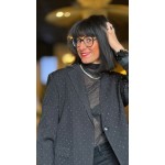 Collier à strass argenté – Bijou chic femme | Boutique Melle Jeanne