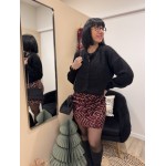 Gilet bordeaux ou Noir  – Taille unique | Boutique Melle Jeanne