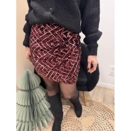 Gilet bordeaux ou Noir  – Taille unique | Boutique Melle Jeanne