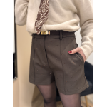 Short taille haute à strass – Marron ou Noir | Melle Jeanne