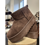 Bottines marron fourrées style UGG | Melle Jeanne