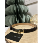 Ceinture en Cuir – Bride Dorée Élégante | Intemporelle & Chic