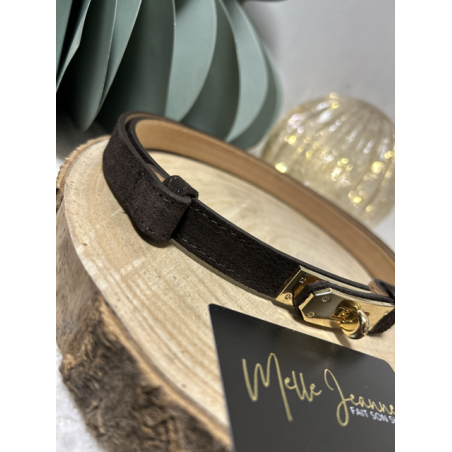 Ceinture en Cuir – Bride Dorée Élégante | Intemporelle & Chic