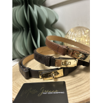 Ceinture en Cuir – Bride Dorée Élégante | Intemporelle & Chic