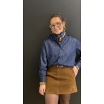 Chemise bleu jean – Chemise femme tendance | Boutique Melle Jeanne