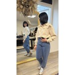 Chemise en velours à volant – Femme | Boutique Melle Jeanne