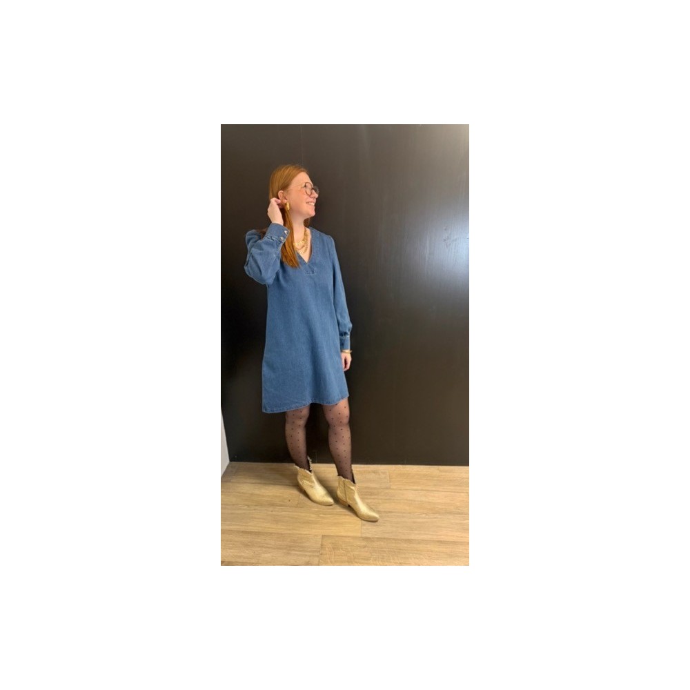 Robe en jean oversize – Robe femme tendance | Boutique Melle Jeanne