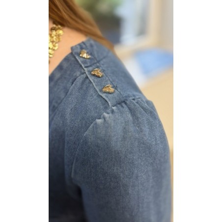 Robe en jean oversize – Robe femme tendance | Boutique Melle Jeanne
