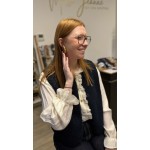 Gilet sans manches moumoute bleu marine ou bleu clair – Chapitre Bleu