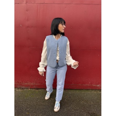 Jean bleu clair – Jean femme tendance | Boutique Melle Jeanne