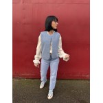 Jean bleu clair – Jean femme tendance | Boutique Melle Jeanne