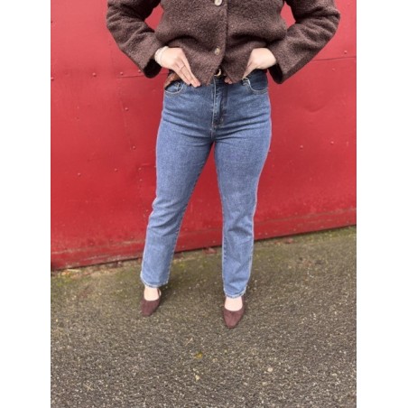 Jean straight bleu grande  – Femme | Boutique Melle Jeanne
