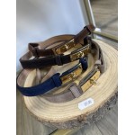 Ceinture en Cuir – Bride Dorée Élégante | Intemporelle & Chic