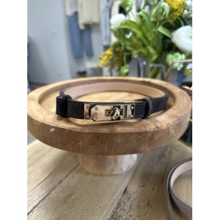 Ceinture en Cuir – Bride Dorée Élégante | Intemporelle & Chic