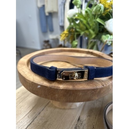 Ceinture en Cuir – Bride Dorée Élégante | Intemporelle & Chic