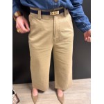 Pantalon femme beige ou bleu marine – Élégant et confortable | Melle Jeanne