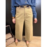 Pantalon femme beige ou bleu marine – Élégant et confortable | Melle Jeanne