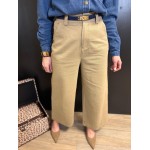 Pantalon femme beige ou bleu marine – Élégant et confortable | Melle Jeanne
