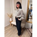 Pantalon femme beige ou bleu marine – Élégant et confortable | Melle Jeanne