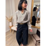 Pantalon femme beige ou bleu marine – Élégant et confortable | Melle Jeanne