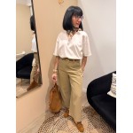 Tee-shirt blanc/bleu marine ou beige – Basique femme | Boutique Melle Jeanne