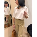 Tee-shirt blanc/bleu marine ou beige – Basique femme | Boutique Melle Jeanne