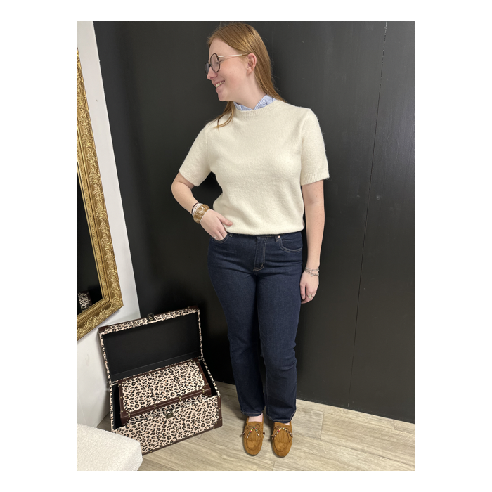 Jean brut coupe straight Style Plus – Jean femme du 40 au 48