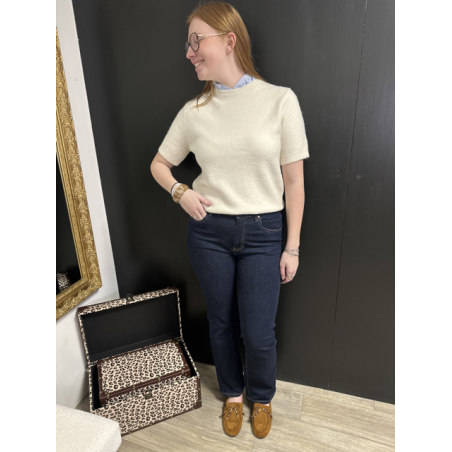 Jean brut coupe straight Style Plus – Jean femme du 40 au 48