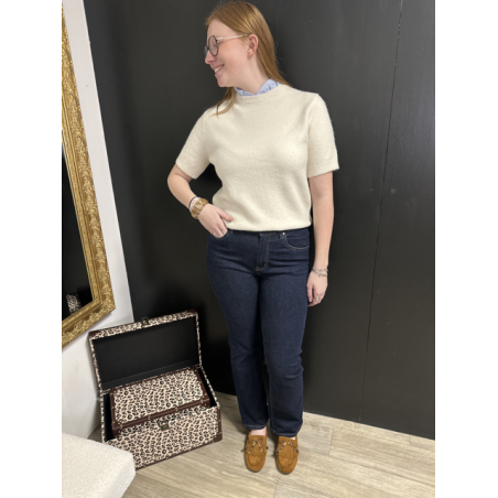 Jean brut coupe straight Style Plus – Jean femme du 40 au 48