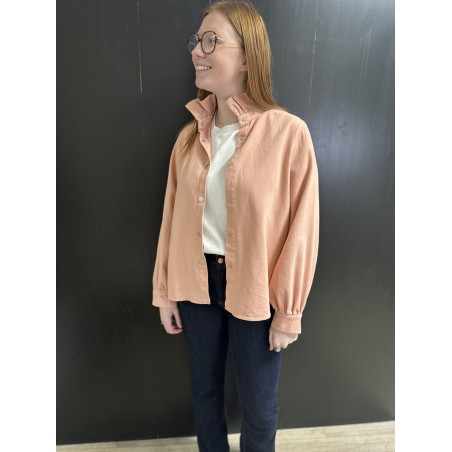 Chemise rose – Douce et féminine | Melle Jeanne